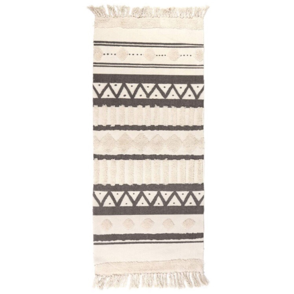 Seavish Hand Woven Morocco Geo Area Rug 2.3 x 5.2 - Picture 2 of 8